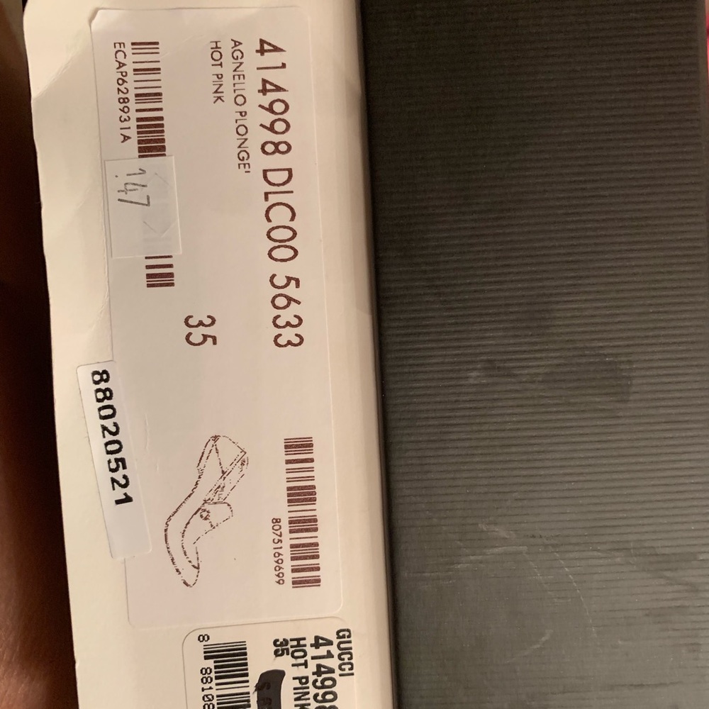Gucci Brixton horsebit convertible . HOT PINK